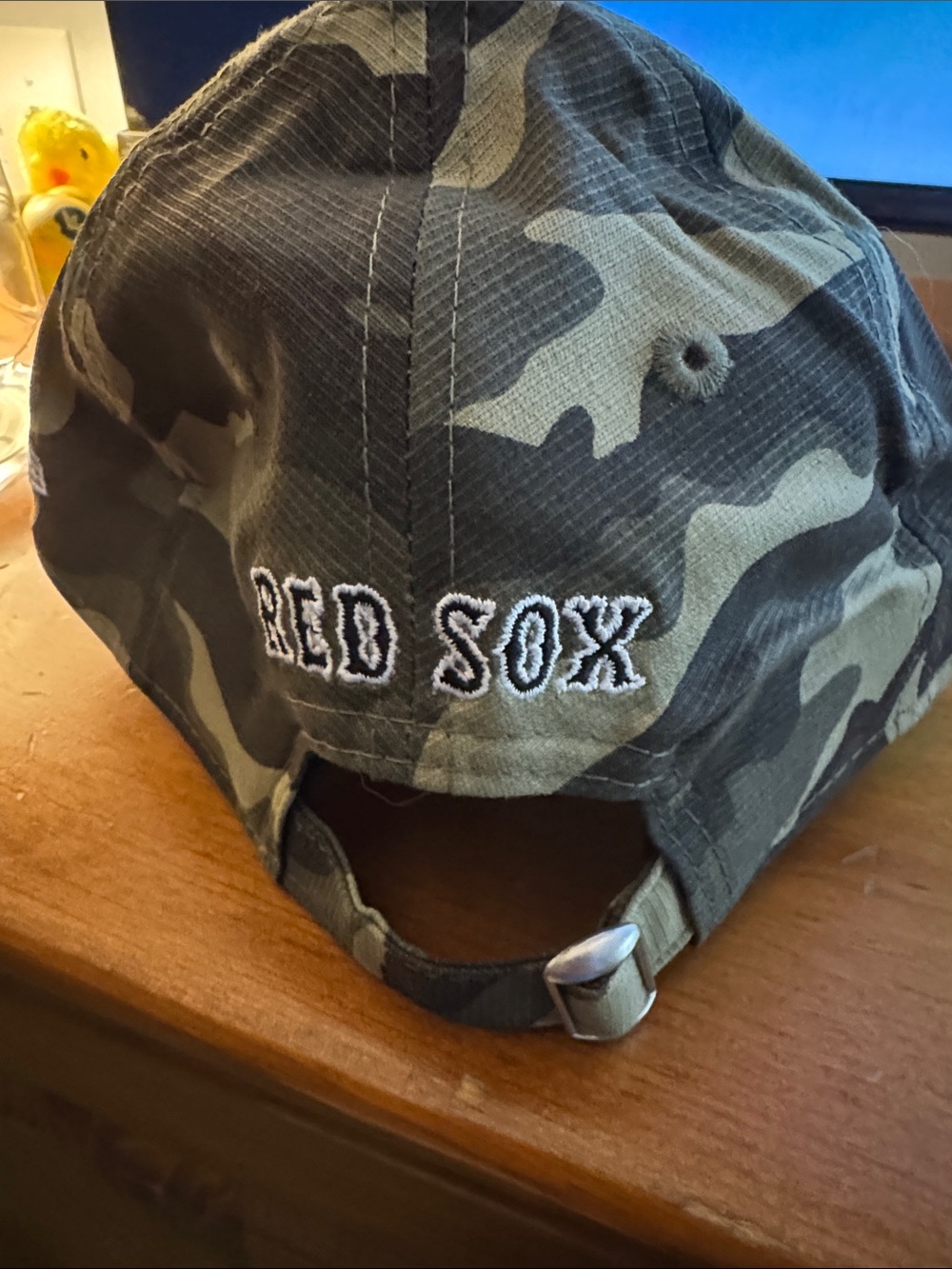 Red Sox New Era Camouflage 9TWENTY Hat Armed Forces Collection - Picture 8 of 8